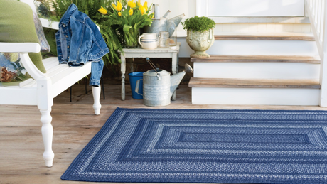 Spring Showers, No Problem: Choosing Water-Resistant Braided Rugs for Mud and Spills