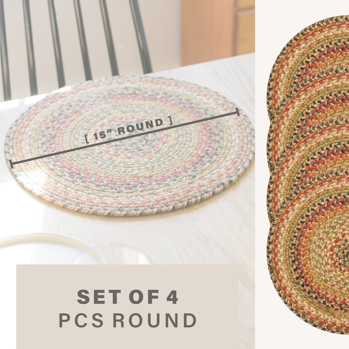 Kingston Multi Color Braided Accessories