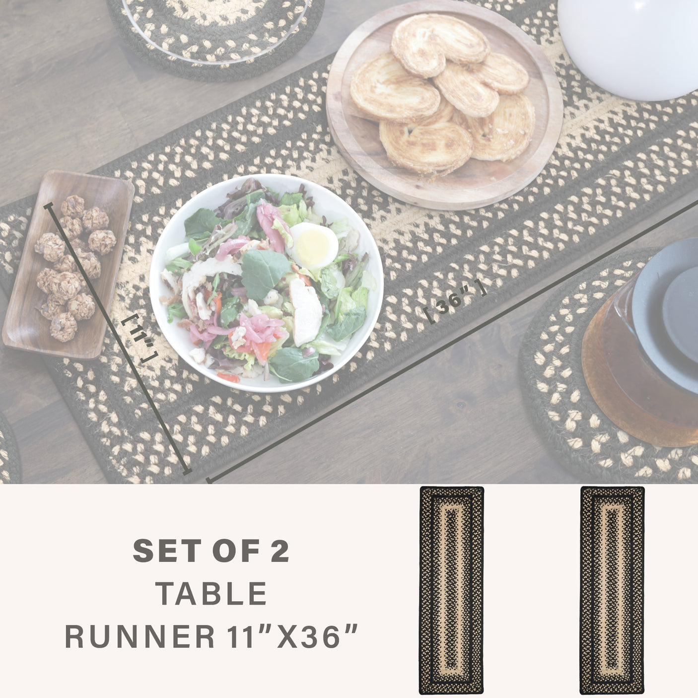 Manchester Black Braided Accessories