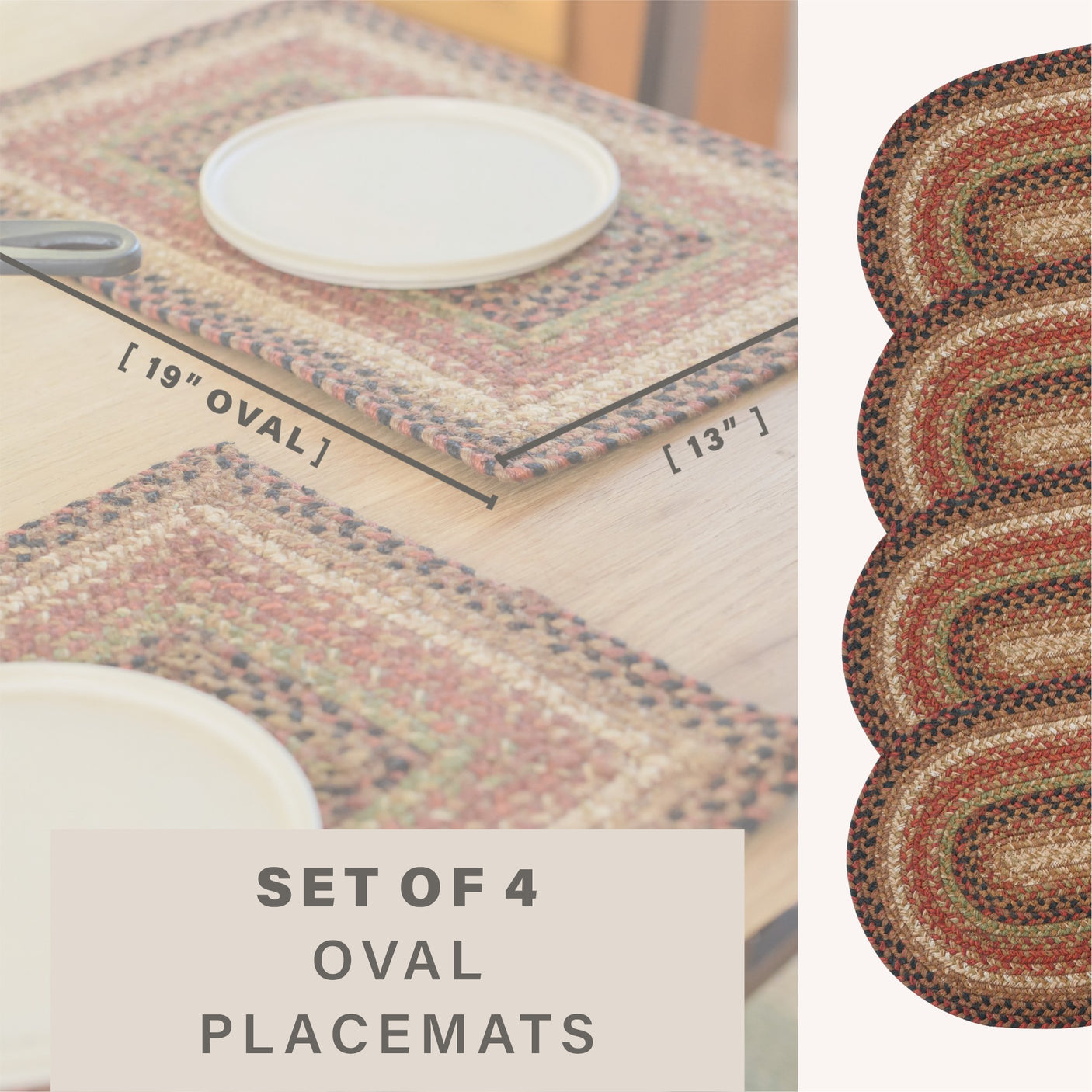 Gingerbread Braided Accessories