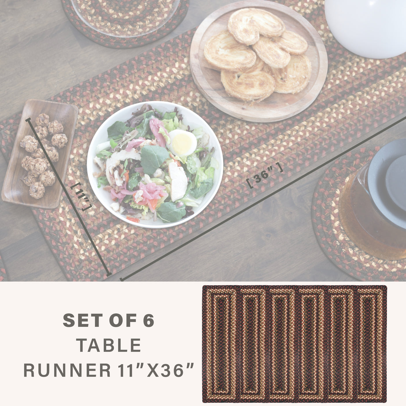 Prescott Black Braided Accessories