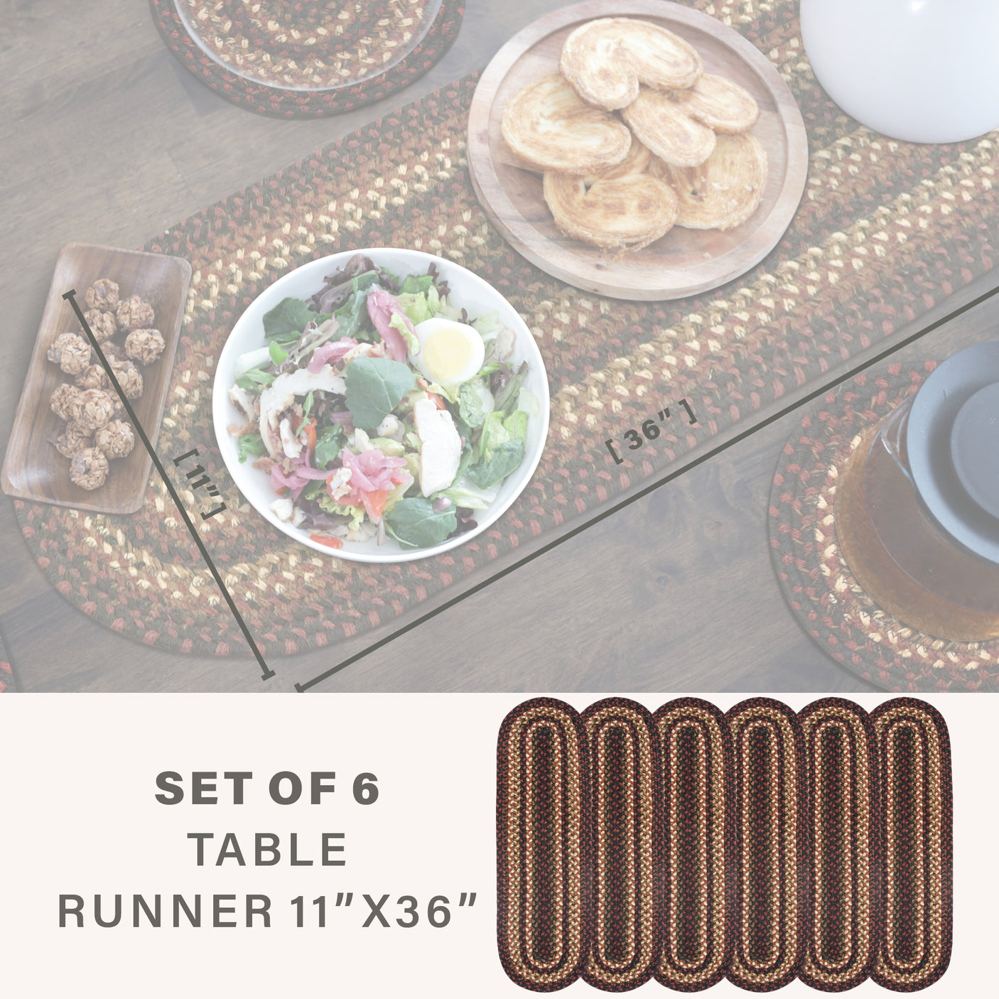 Prescott Black Braided Accessories