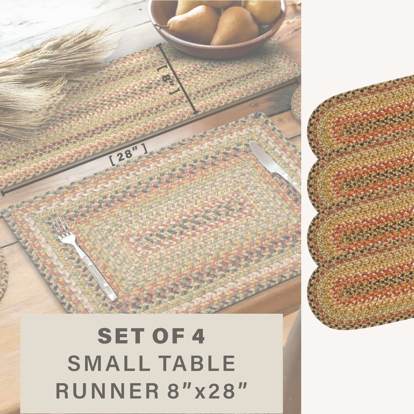 Kingston Multi Color Braided Accessories