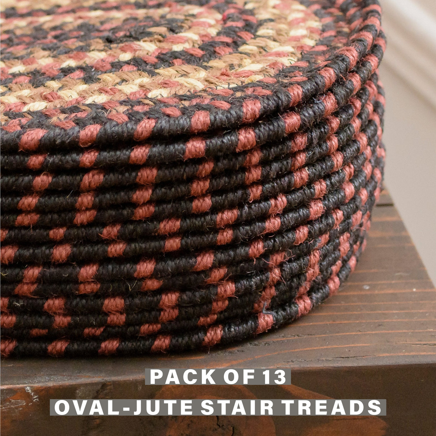Prescott Jute Stair Tread