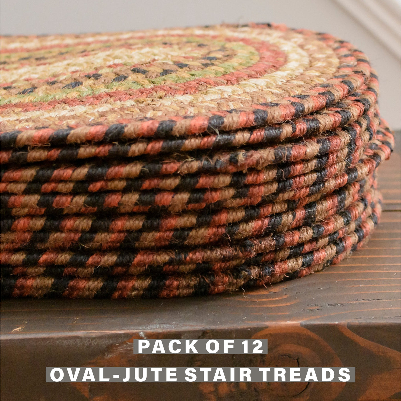 Gingerbread Jute Stair Tread