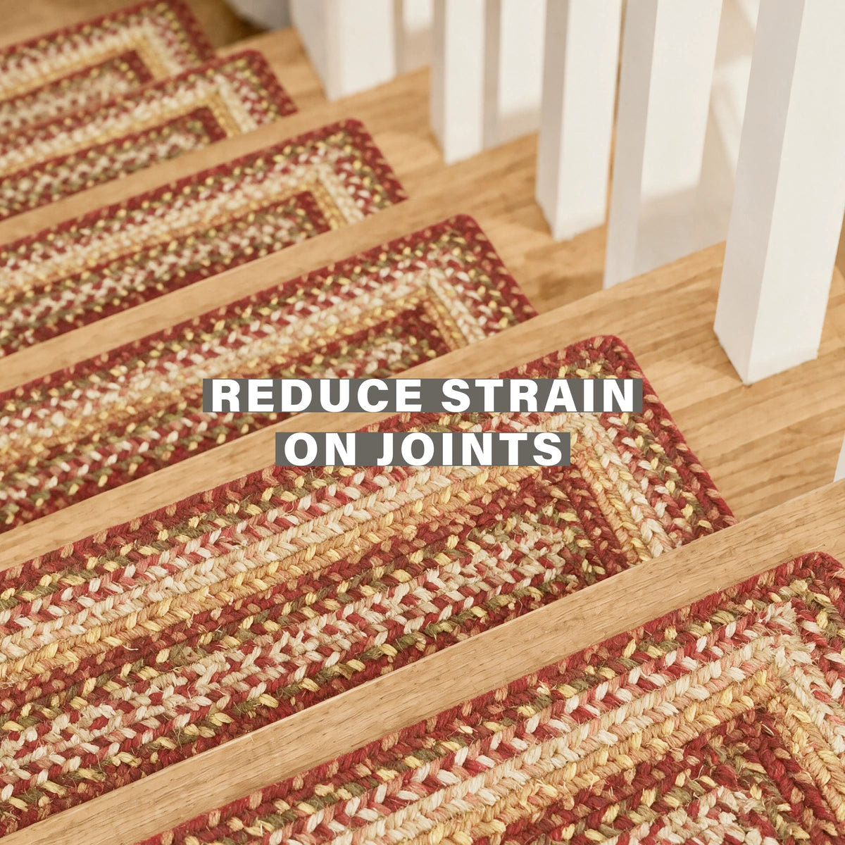 Amber Leaf Red Jute Braided Accessories