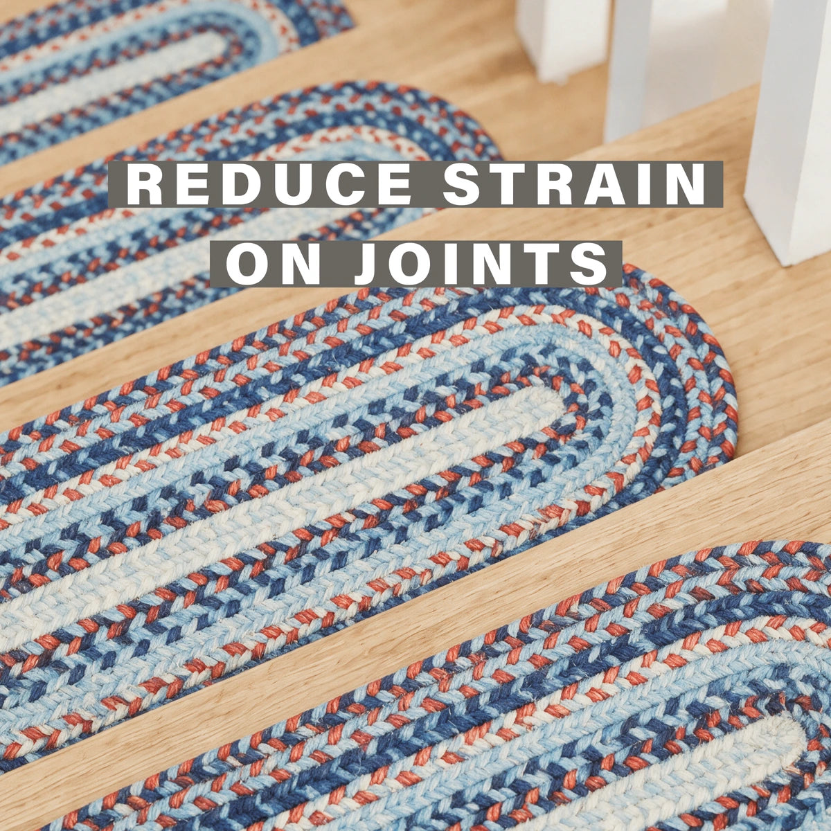 Cape Cod Blue Jute Braided Accessories