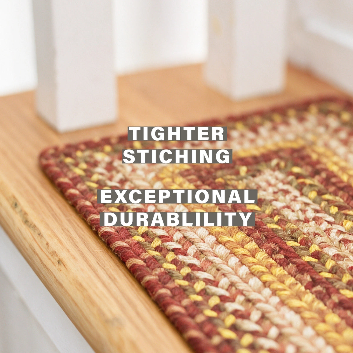 Amber Leaf Red Jute Braided Accessories