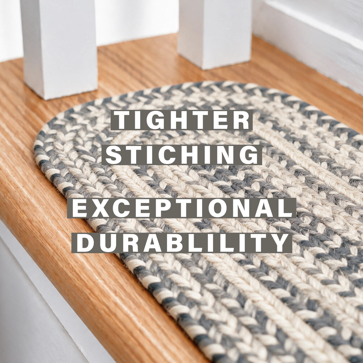Birch Ivory Jute Braided Accessories