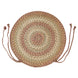 Harvest Beige Jute Braided Chairpad