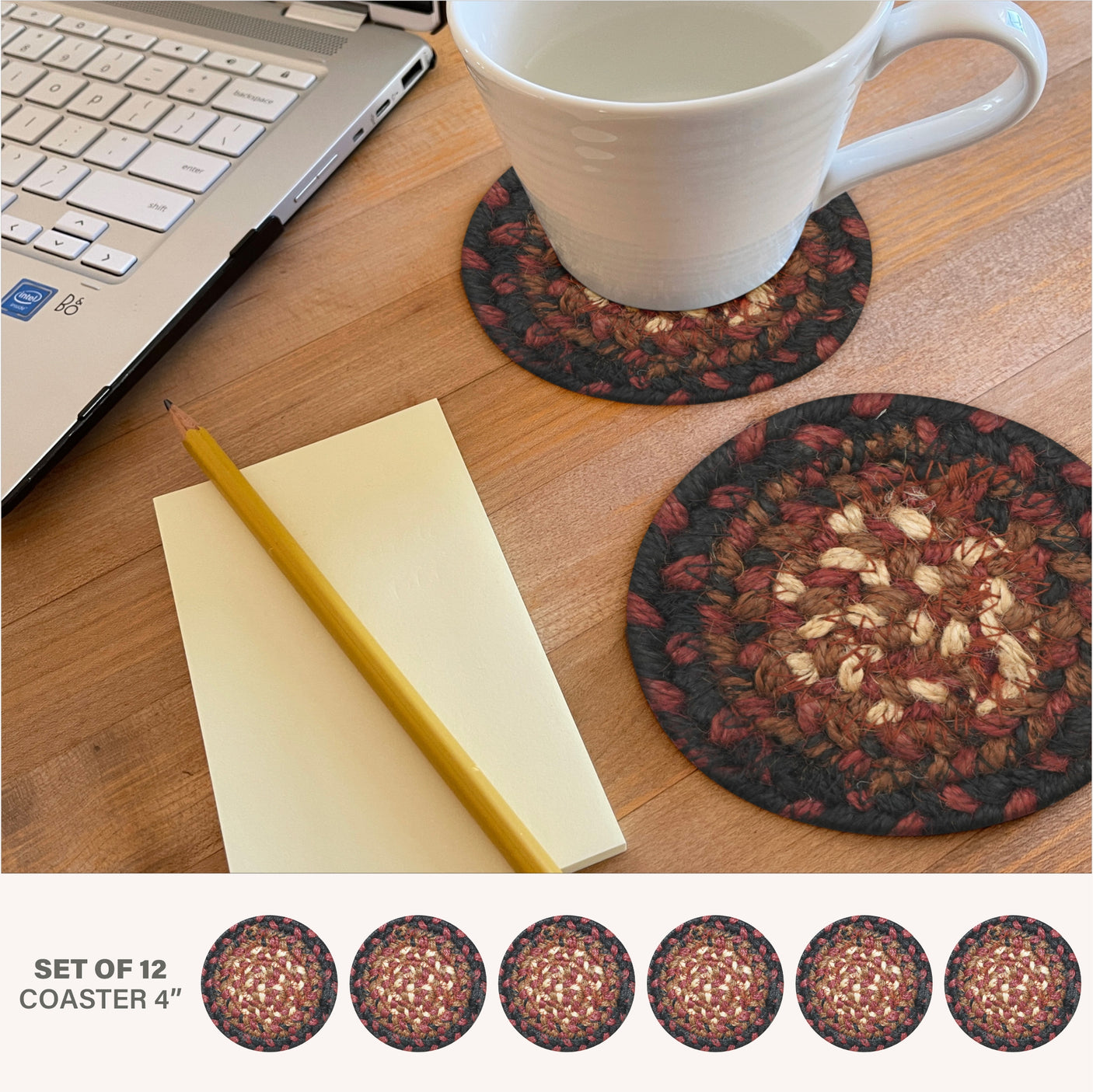 Prescott Black Braided Accessories