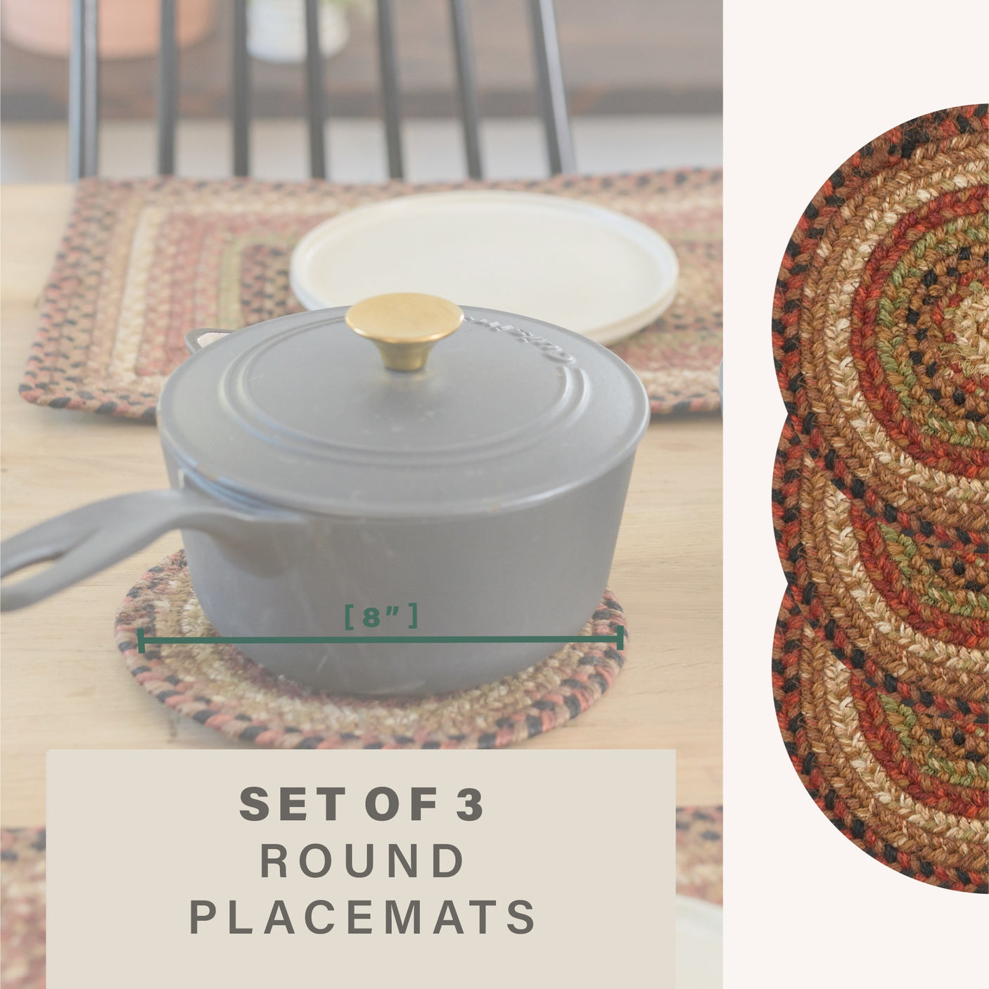 Gingerbread Braided Accessories