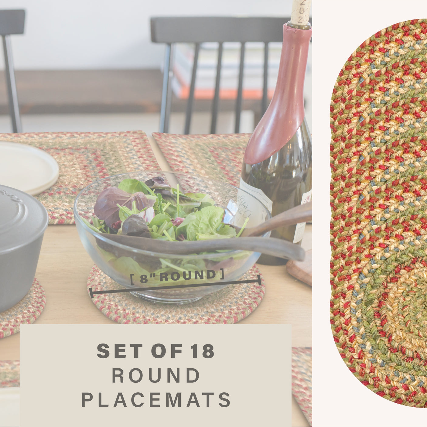 Azalea Multi Color Braided Accessories