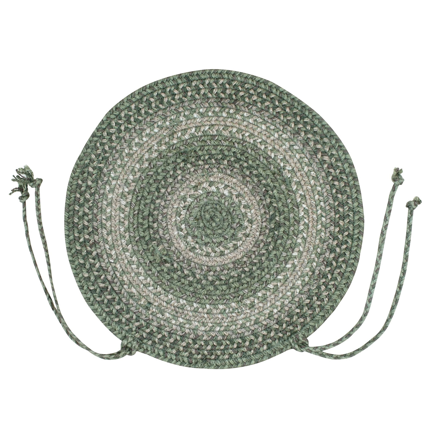 Grassland Green Jute Braided Accessories