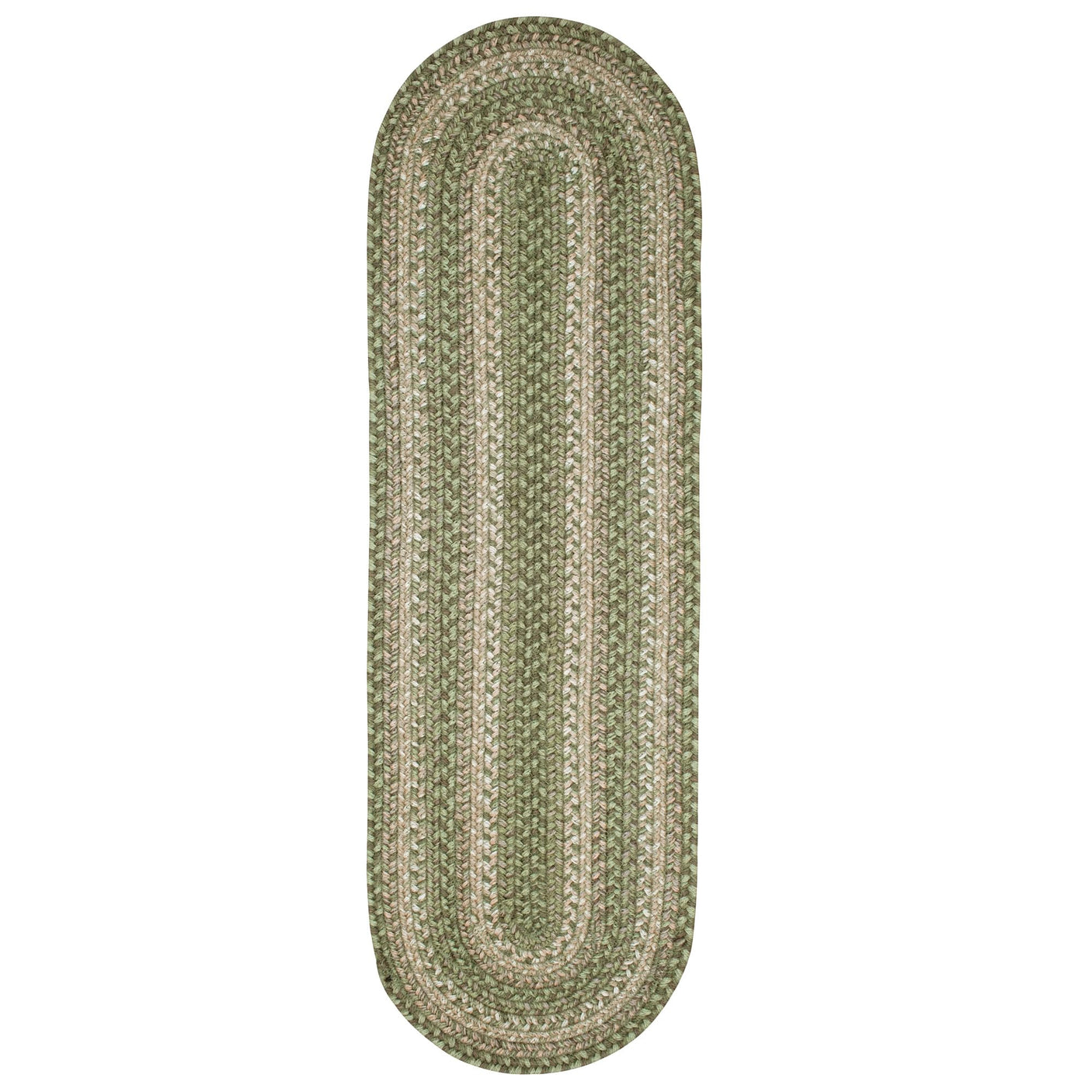 Grassland Green Jute Braided Accessories
