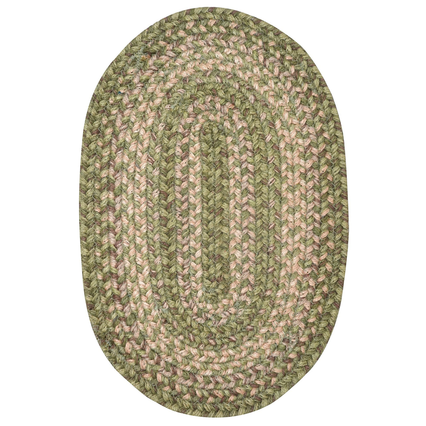 Grassland Green Jute Braided Accessories