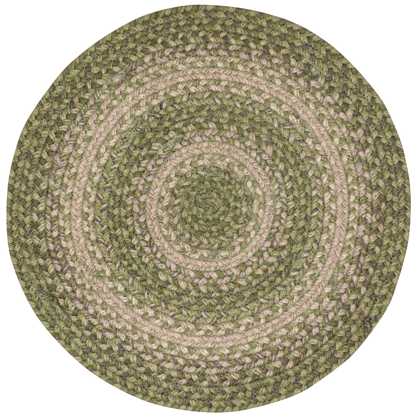 Grassland Green Jute Braided Accessories