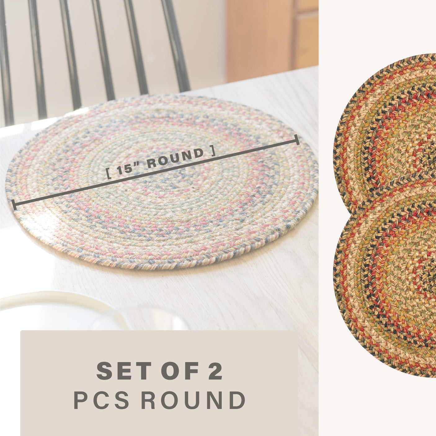 Kingston Multi Color Braided Accessories