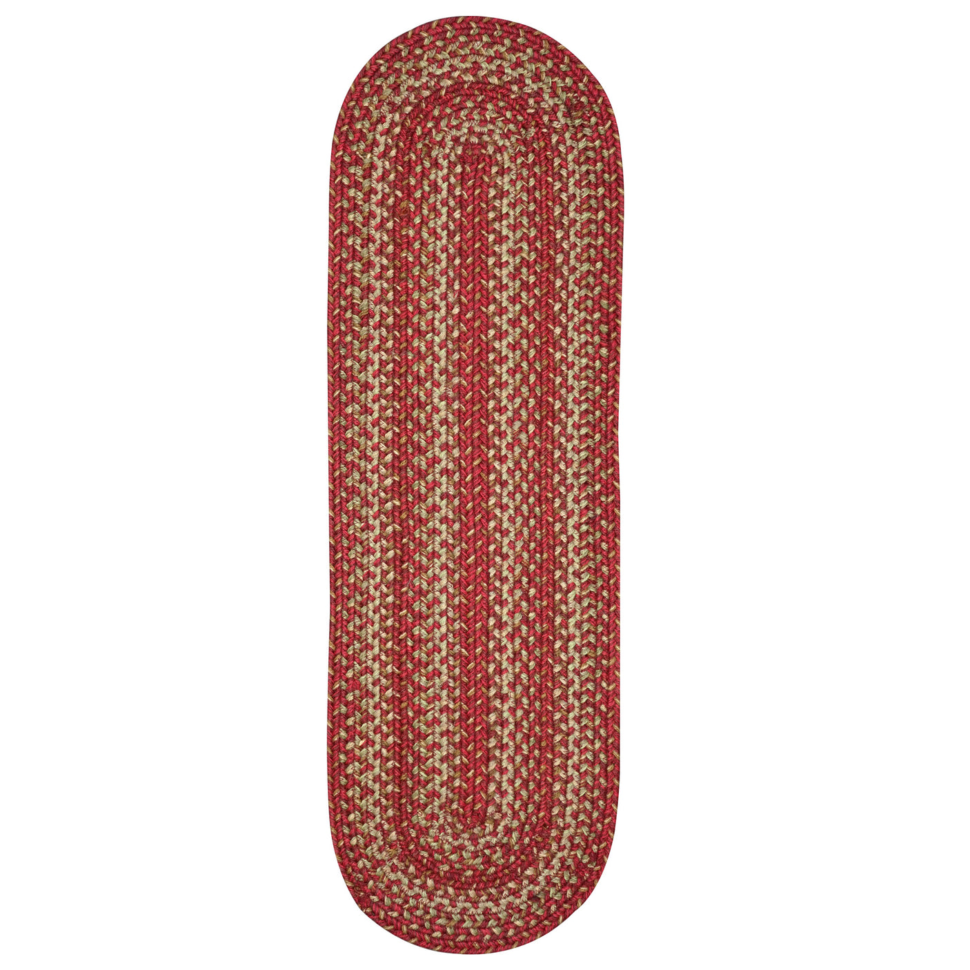 Apple Pie Red Jute Stair Tread