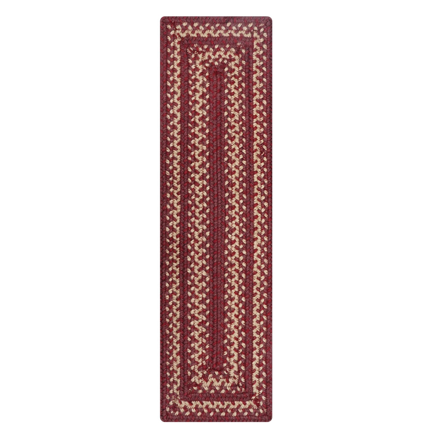 Autumn Maple Burgundy Jute Stair Tread