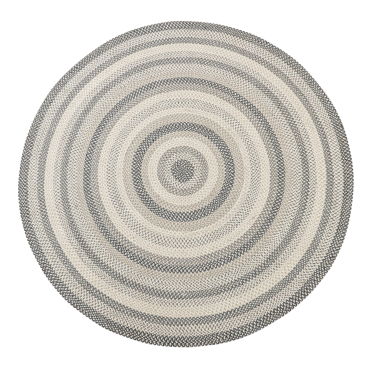 Birch Ivory Jute Braided Round Rugs