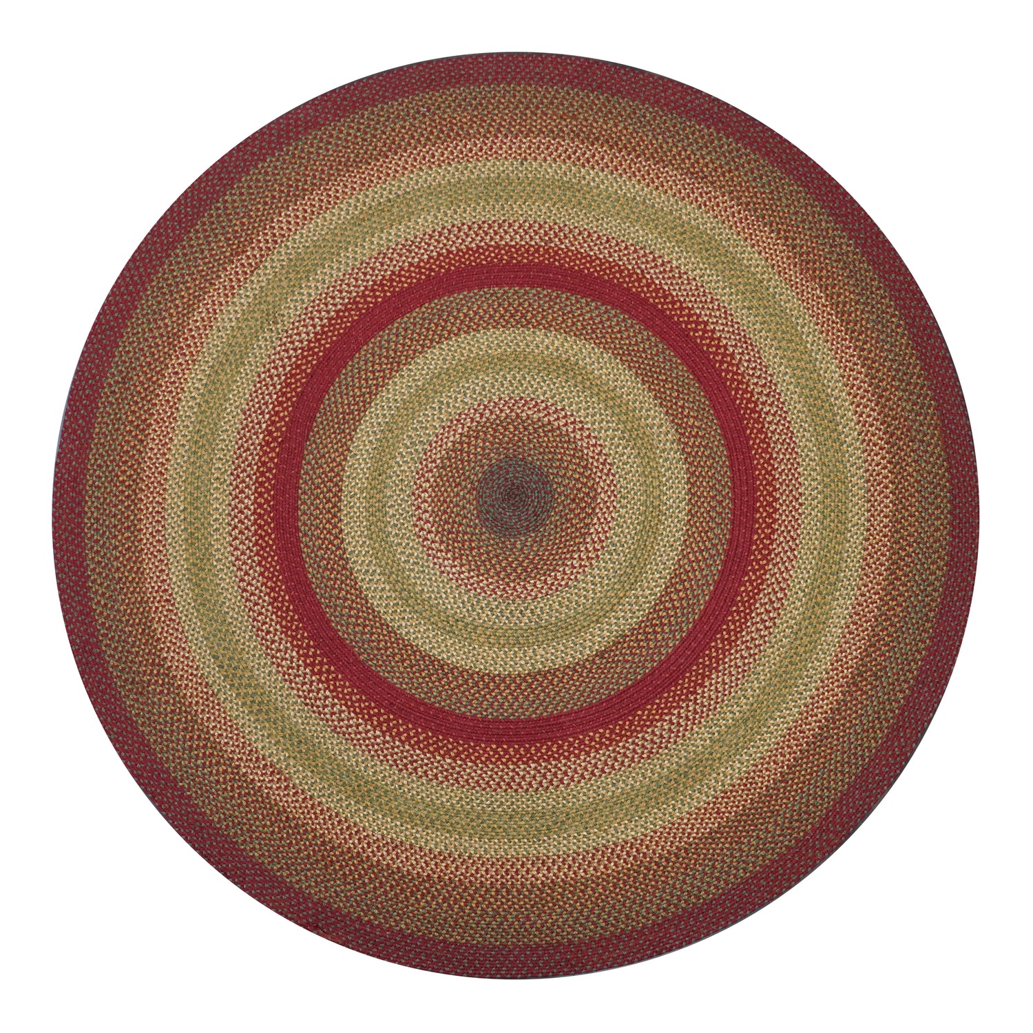 Cider Barn Red Jute Round Braided Rugs