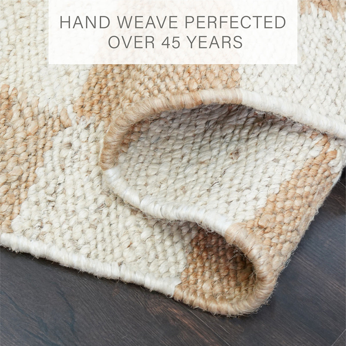 Mesa Checker Board Premium Jute Rug