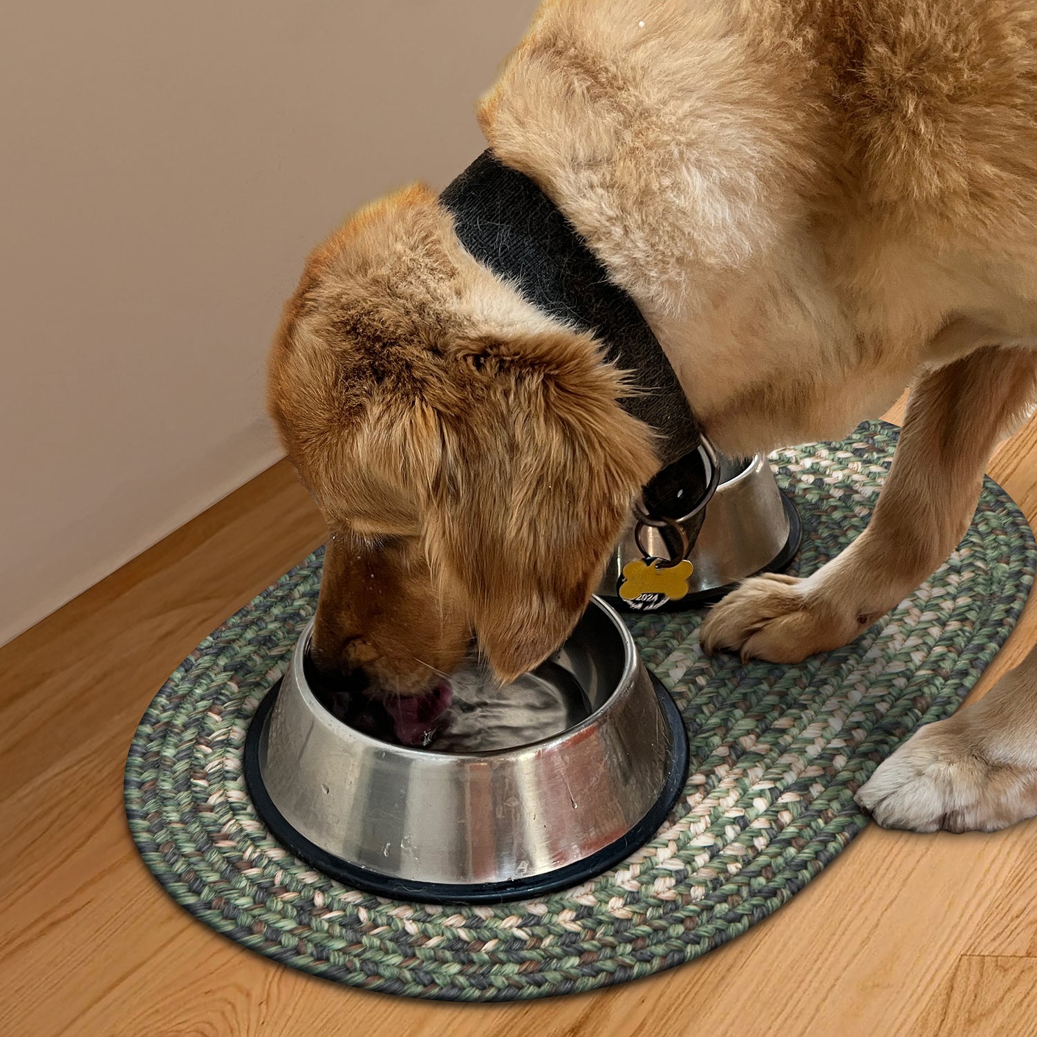 Cedar Ridge Green Ultra Durable Pet Rug