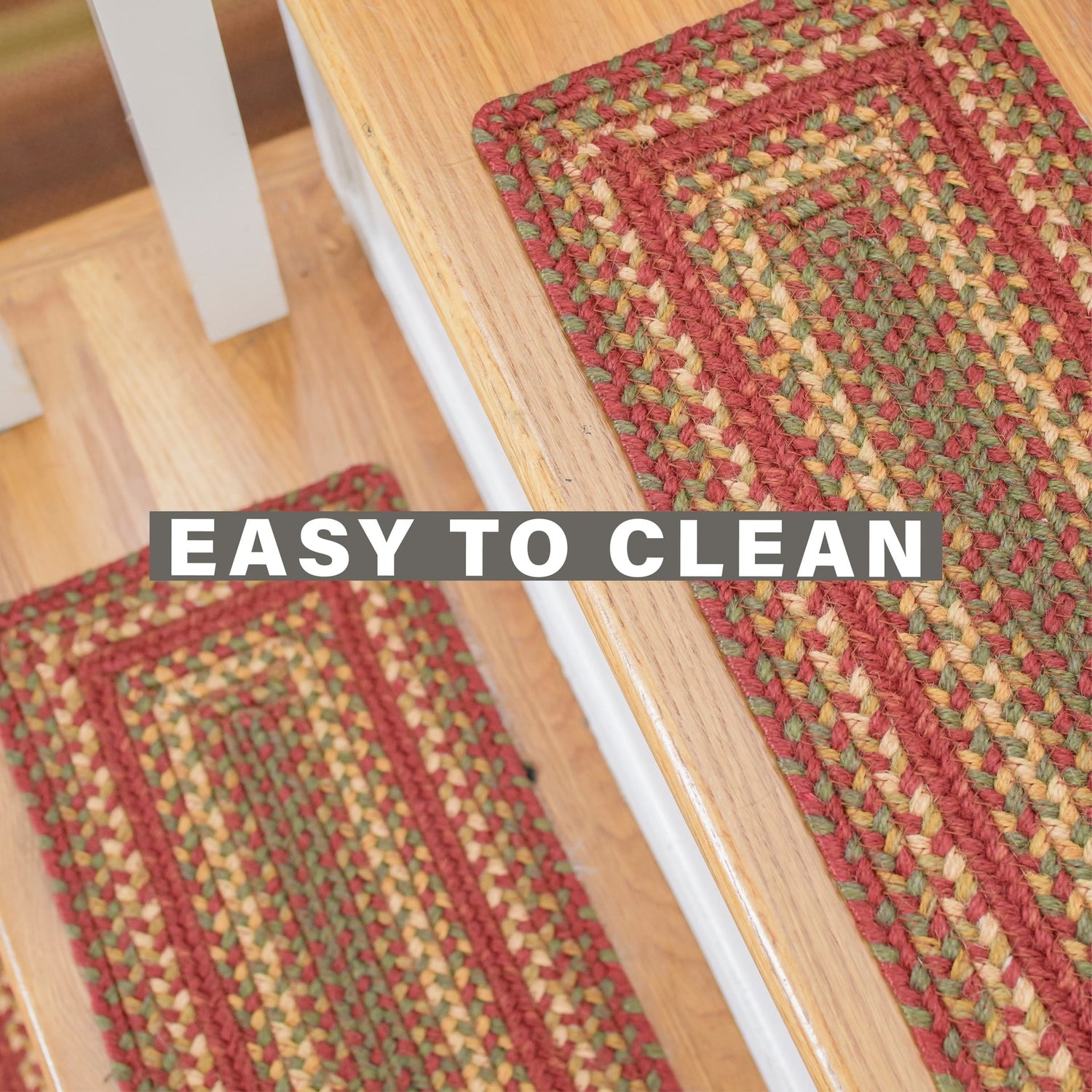 Cider Barn Red Jute Stair Tread