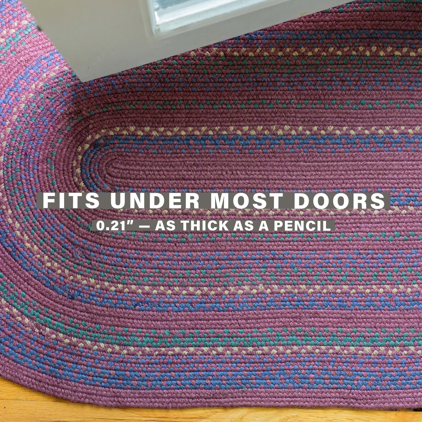 Jamestown Burgundy Jute Braided Rug