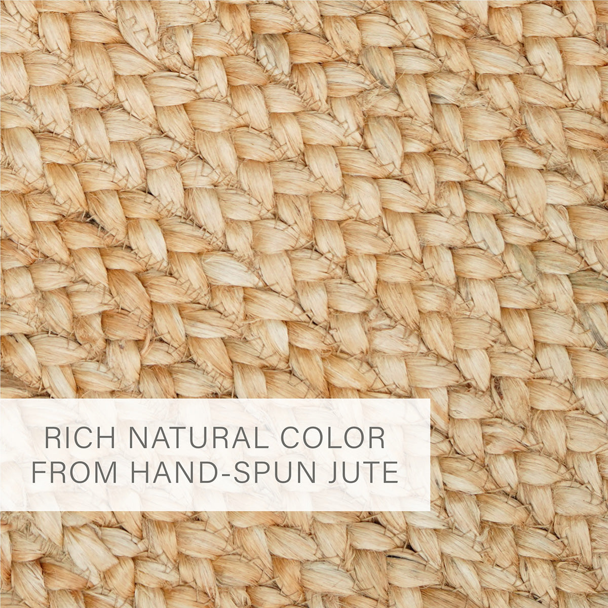 George Natural Premium Edition Handspun Jute Rug