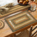 Russett Brown Braided Accessories