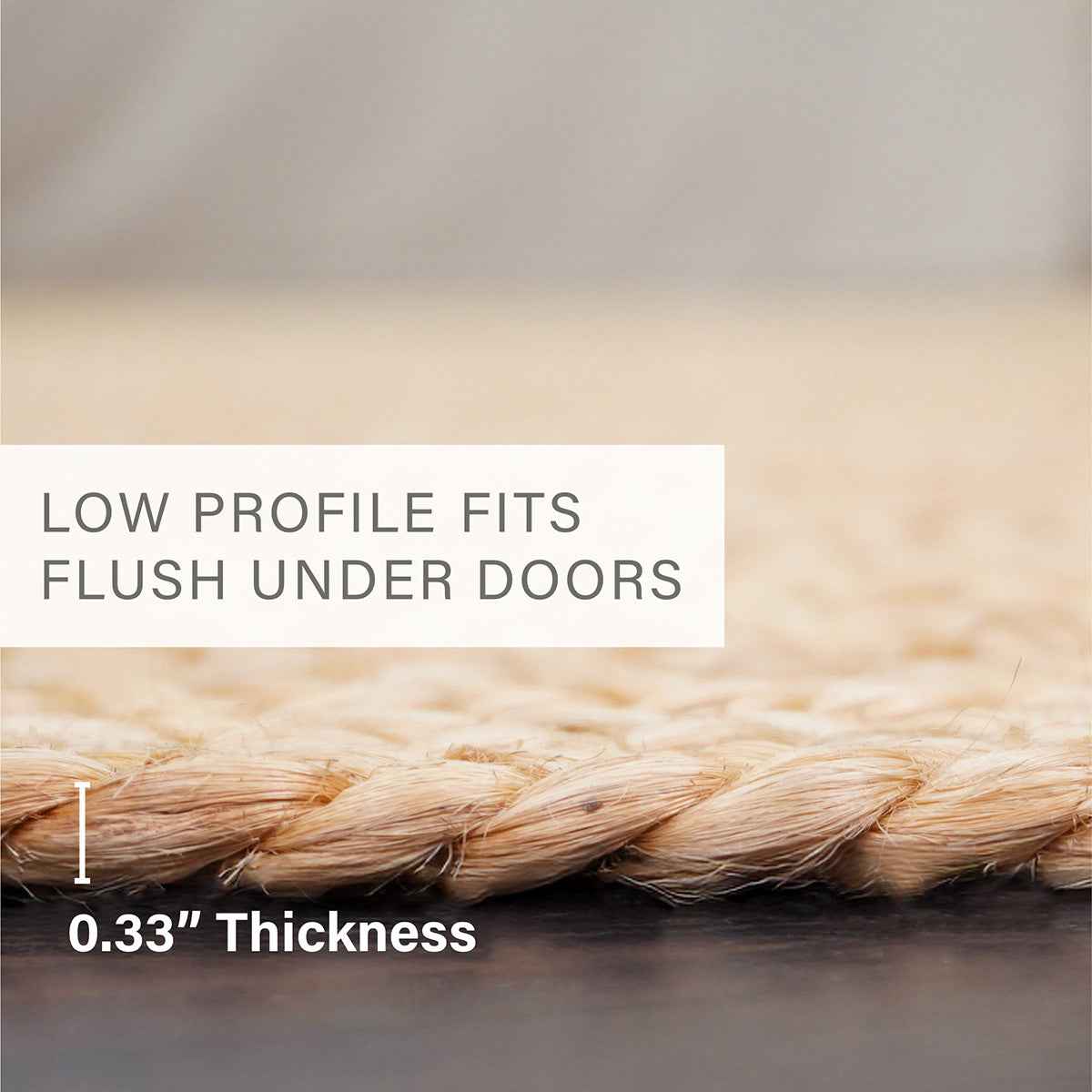 George Natural Premium Edition Handspun Jute Rug