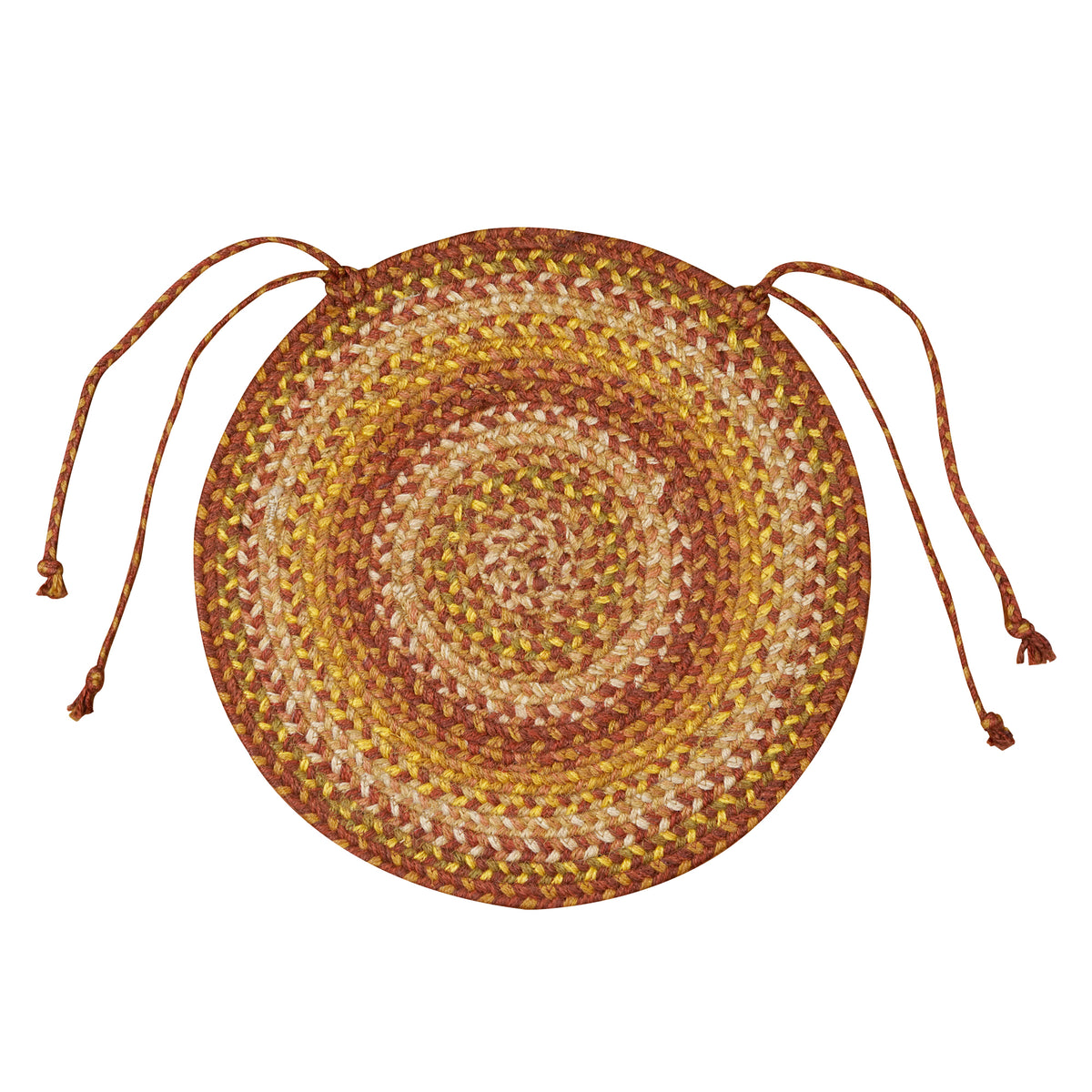 Amber Leaf Red Jute Braided Accessories