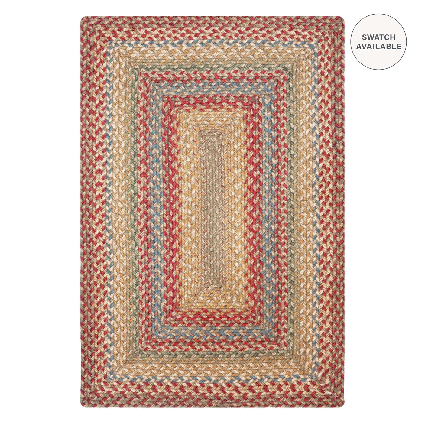 Azalea Multi Color Jute Braided Rugs