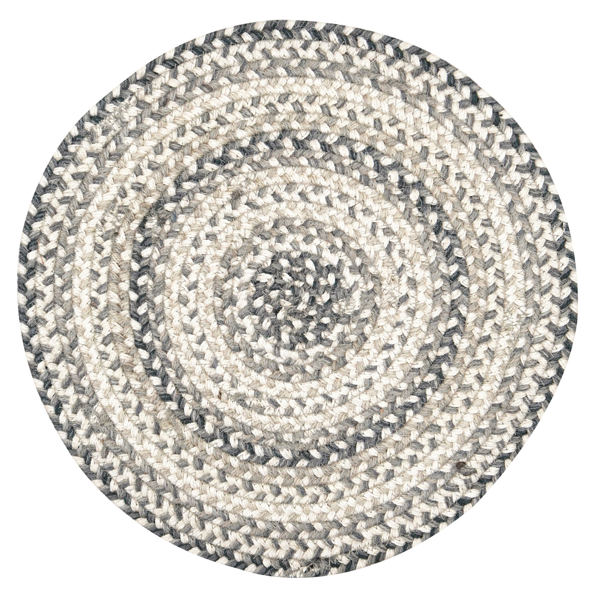 Birch Ivory Jute Braided Accessories