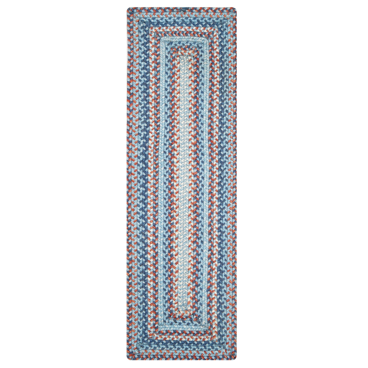 Cape Cod Blue Jute Braided Accessories