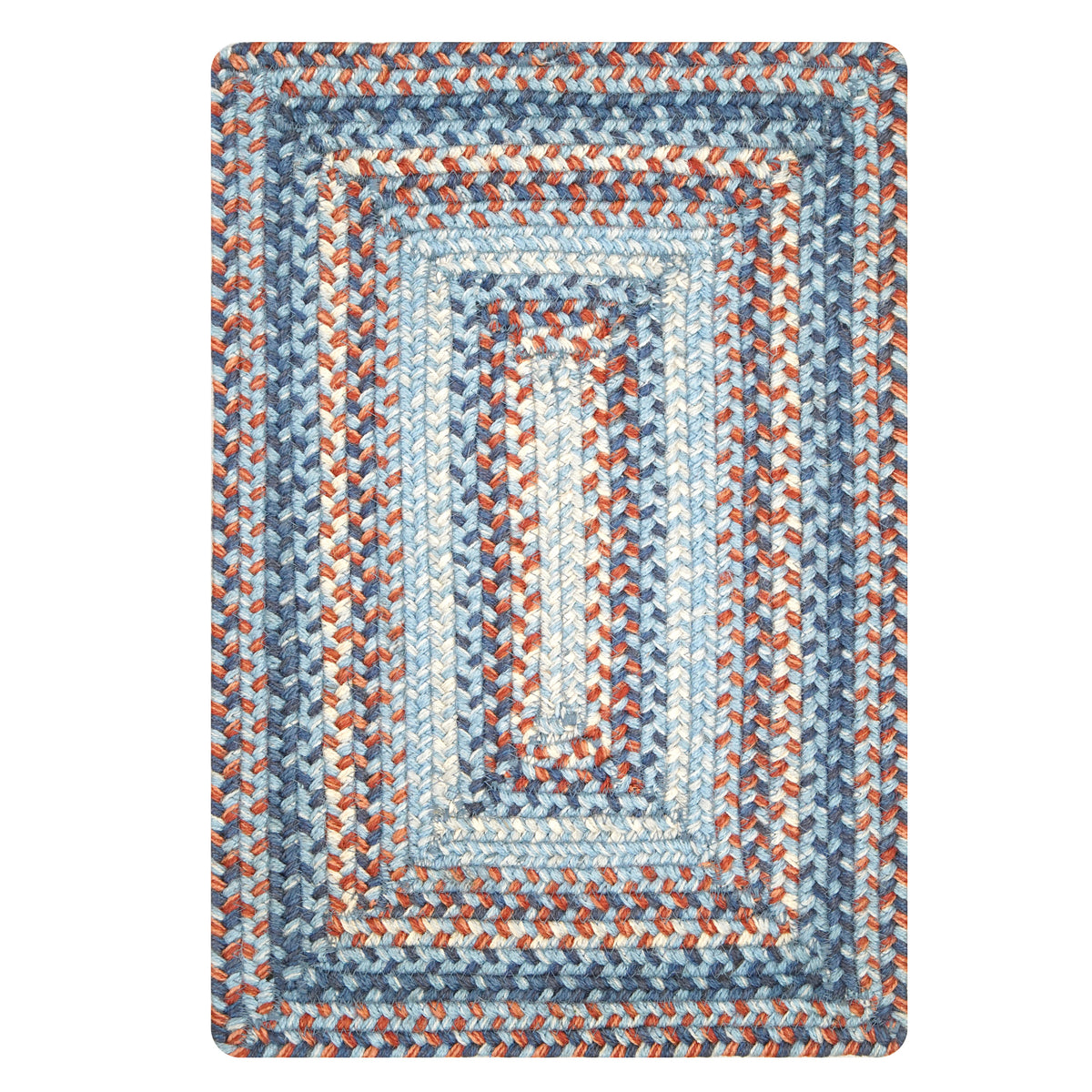 Cape Cod Blue Jute Braided Accessories