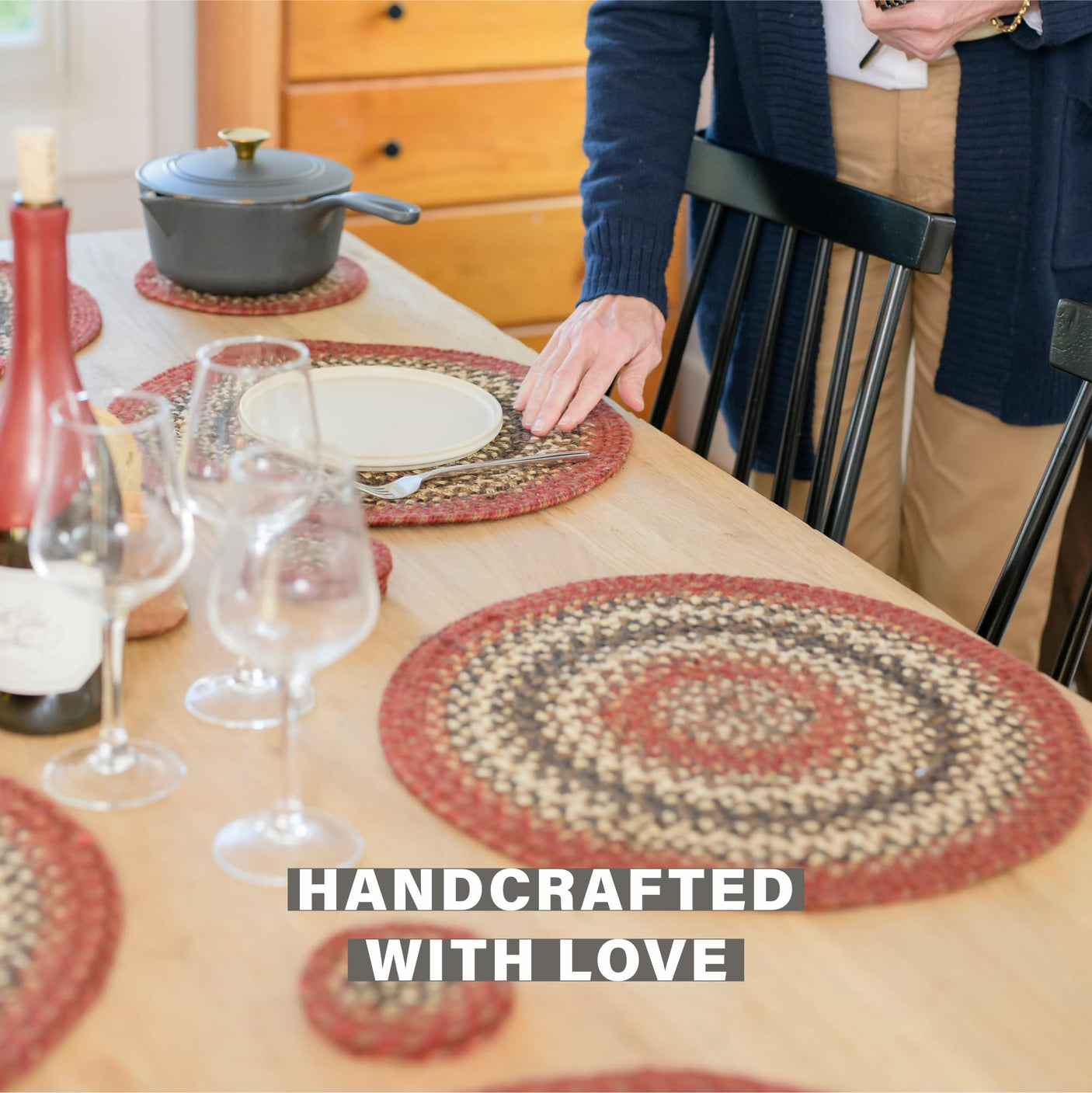 Chester Red Braided Accessories