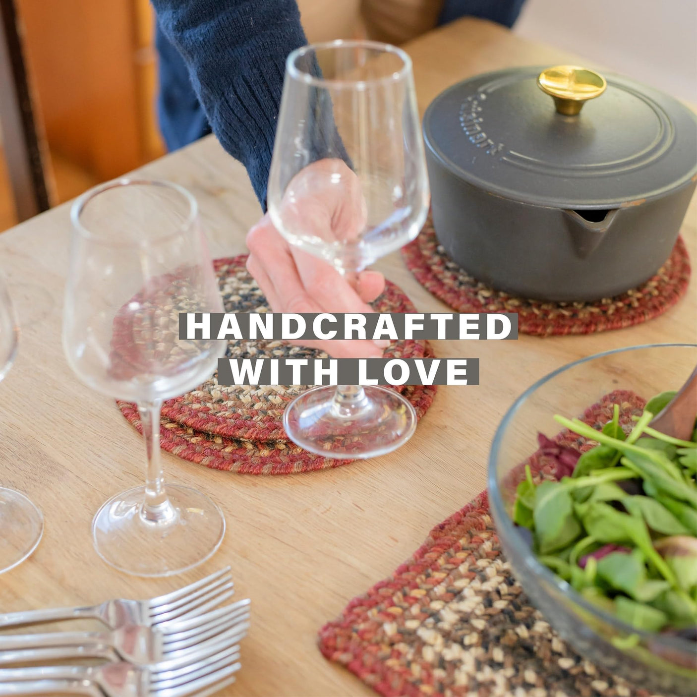 Chester Red Braided Accessories