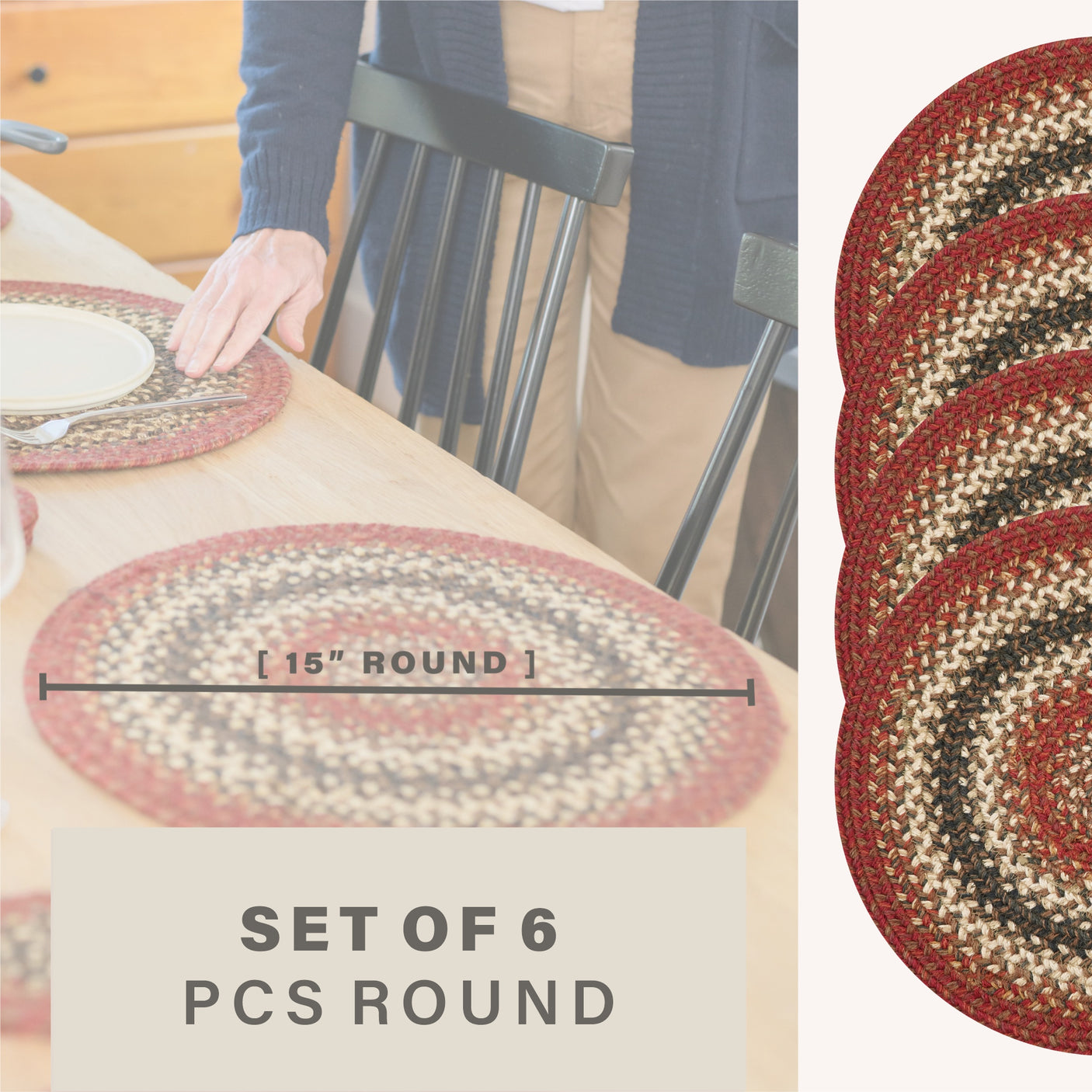 Chester Red Braided Accessories