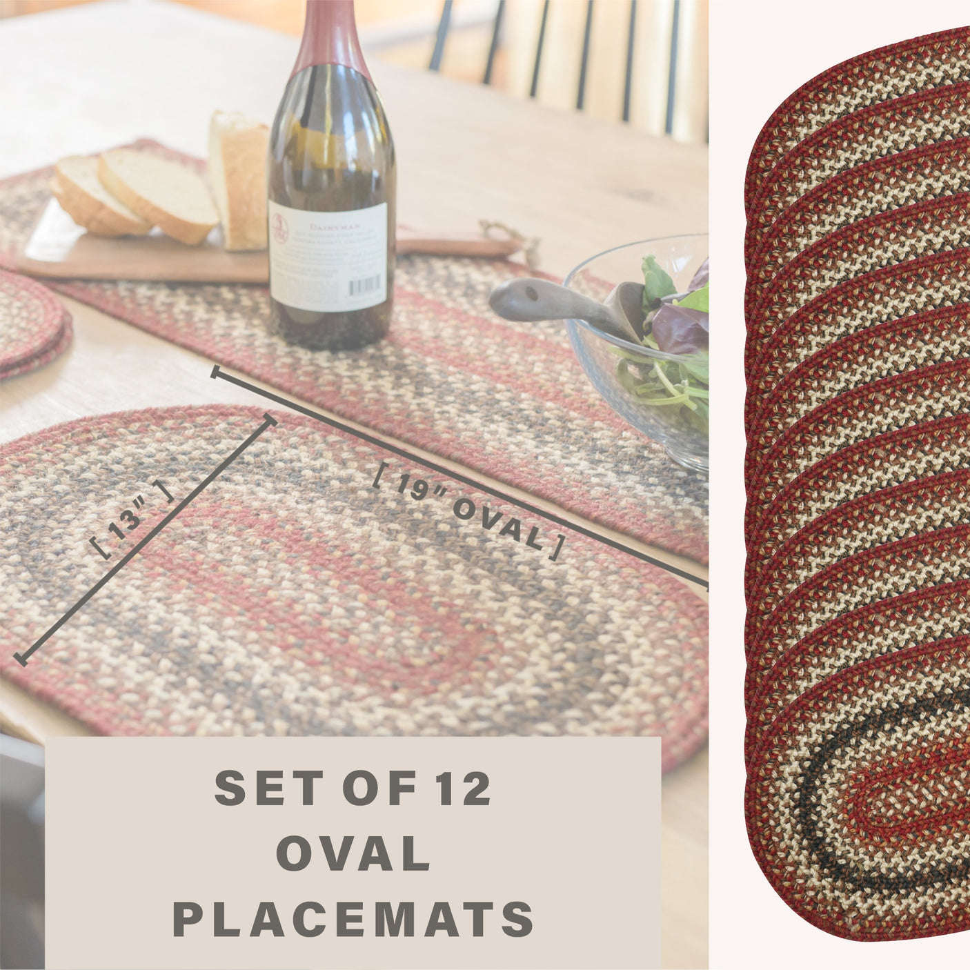 Chester Red Braided Accessories