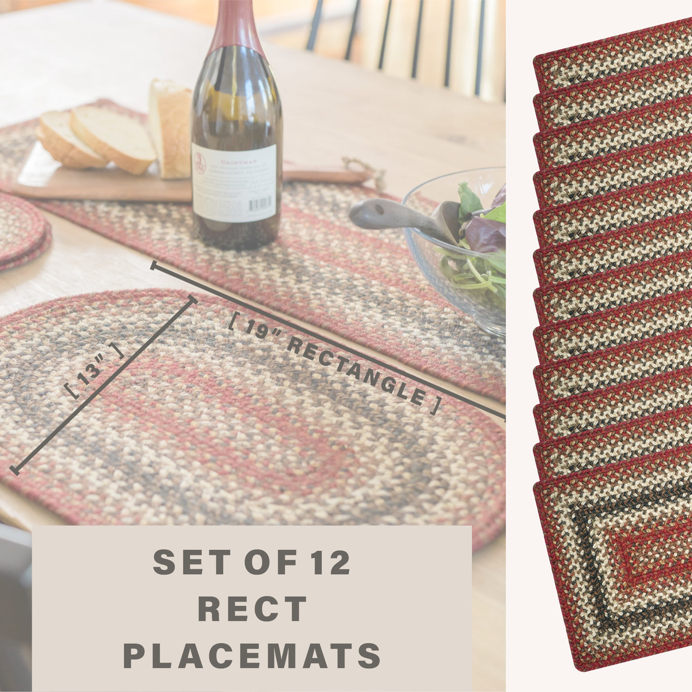 Chester Red Braided Accessories