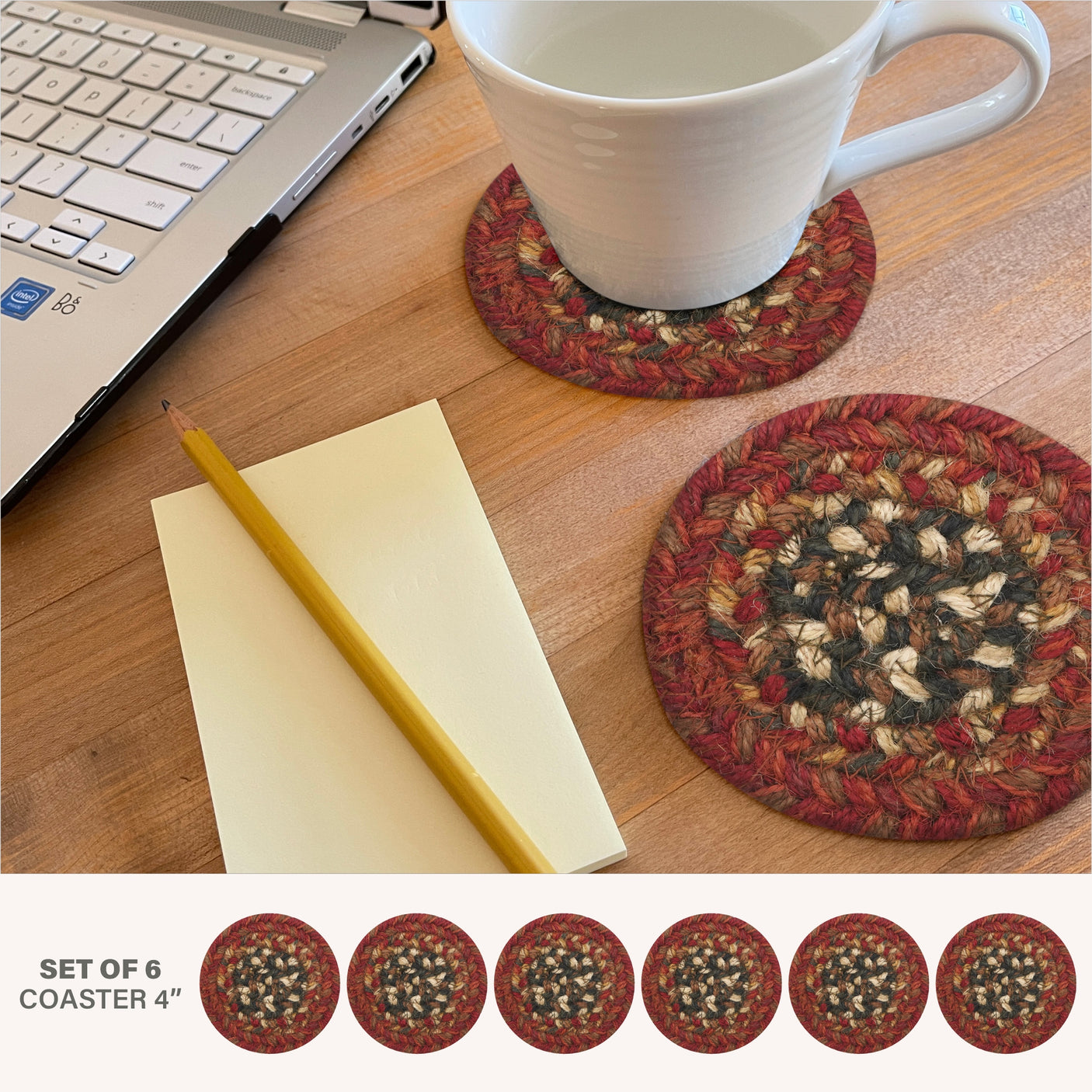 Chester Red Braided Accessories