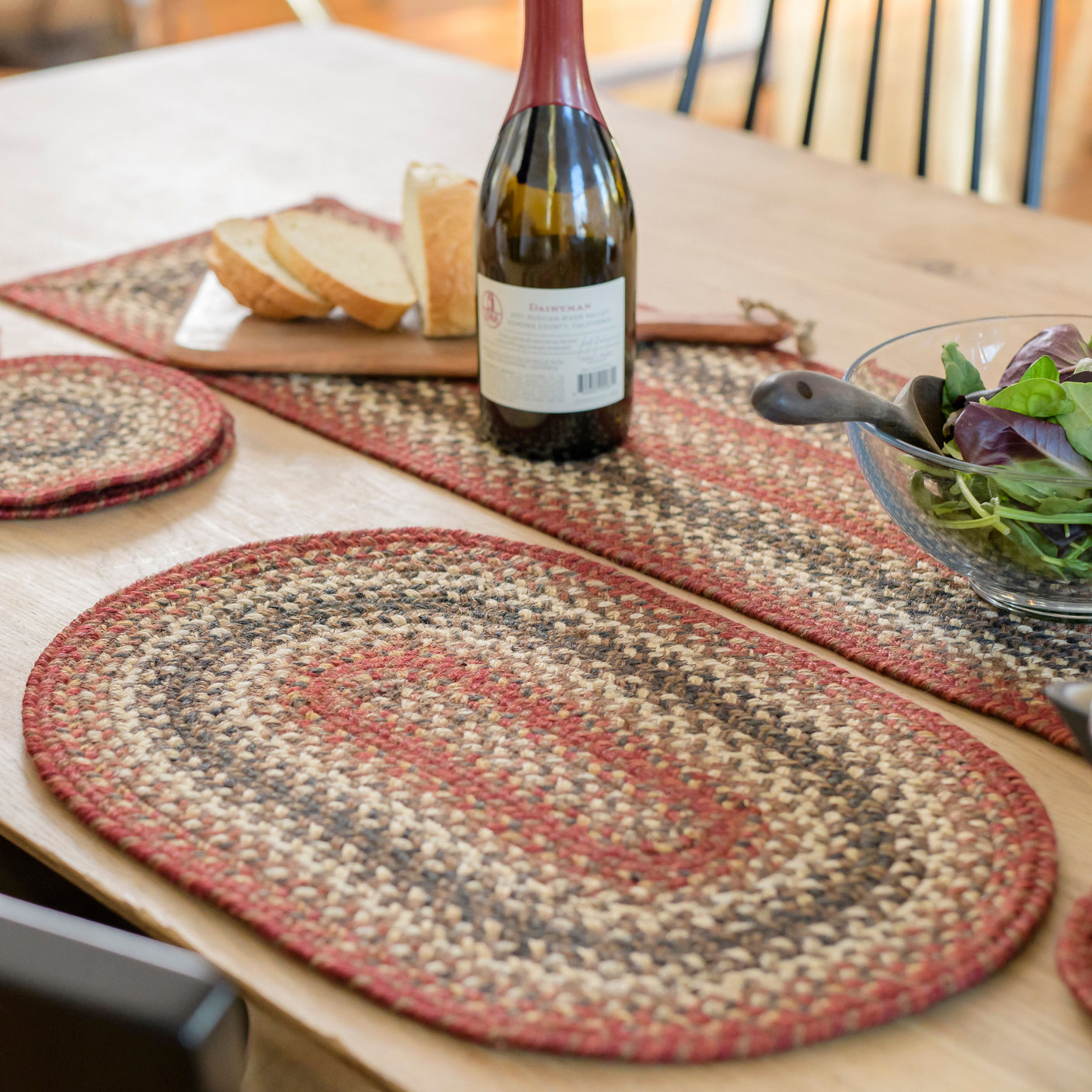 Chester Red Braided Accessories