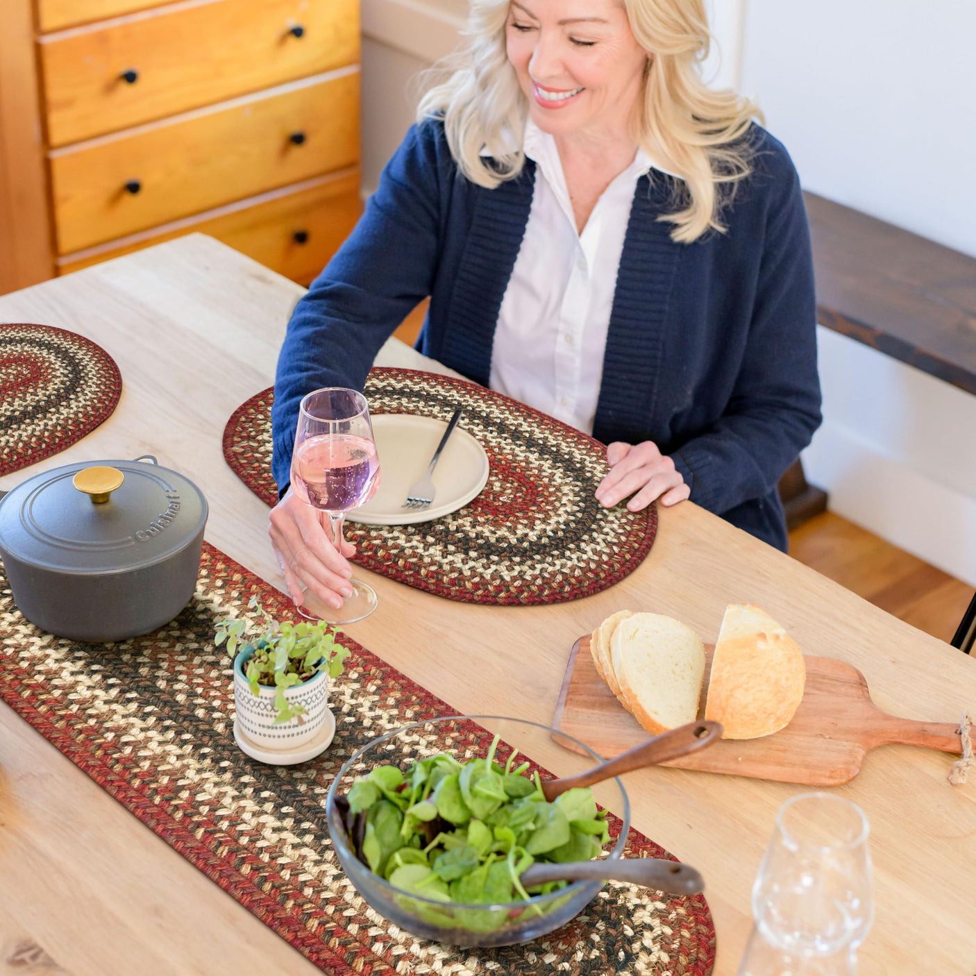 Chester Red Braided Accessories