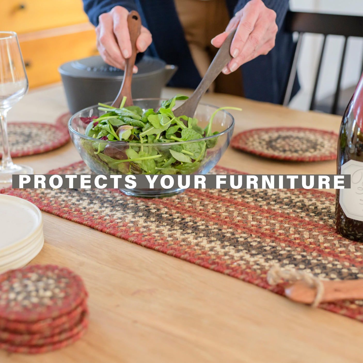 Chester Red Braided Accessories