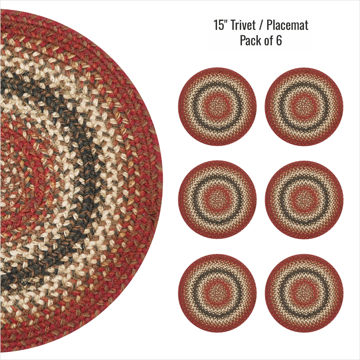 Chester Red Braided Accessories