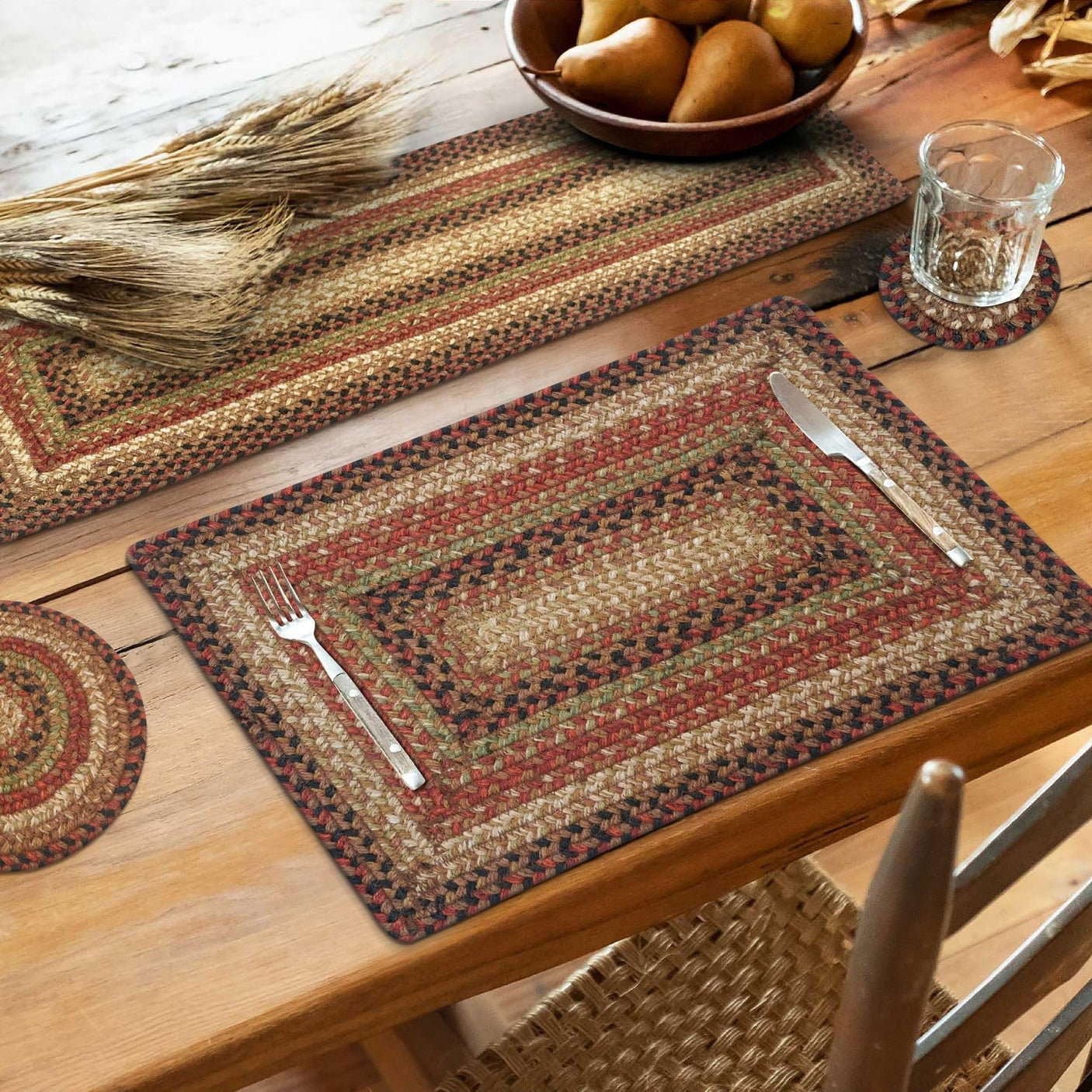 Gingerbread Braided Accessories