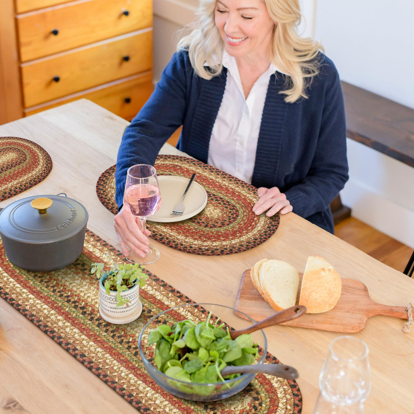 Gingerbread Braided Accessories